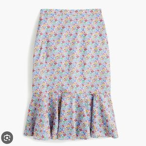J. Crew Trumpet Skirt in Liberty Favourite Flowers